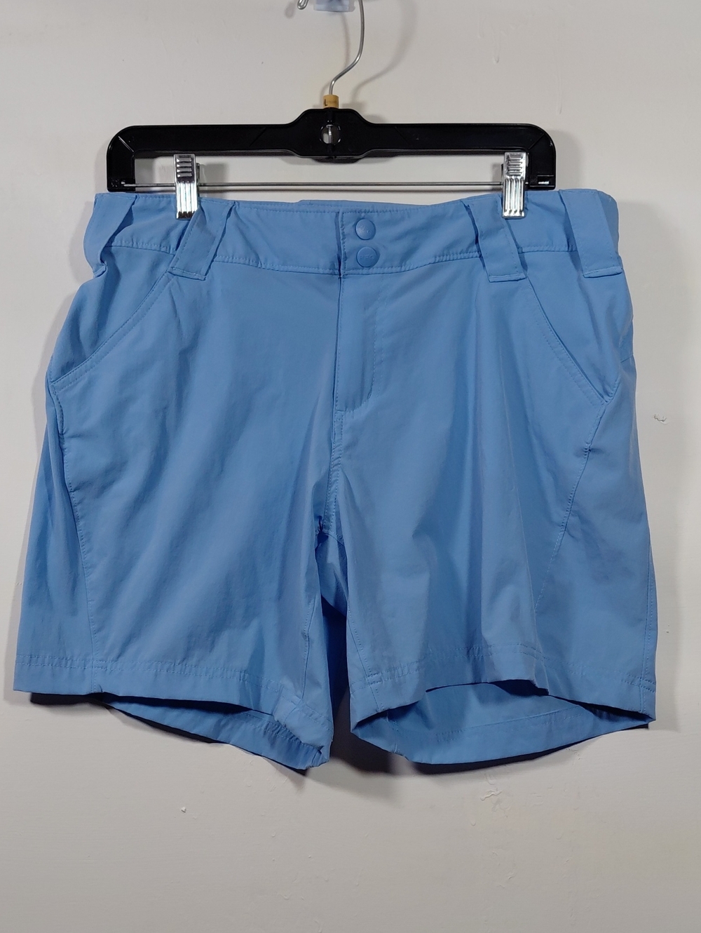 Columbia PFG Light Blue Women's Outdoor Performance Shorts Size 12